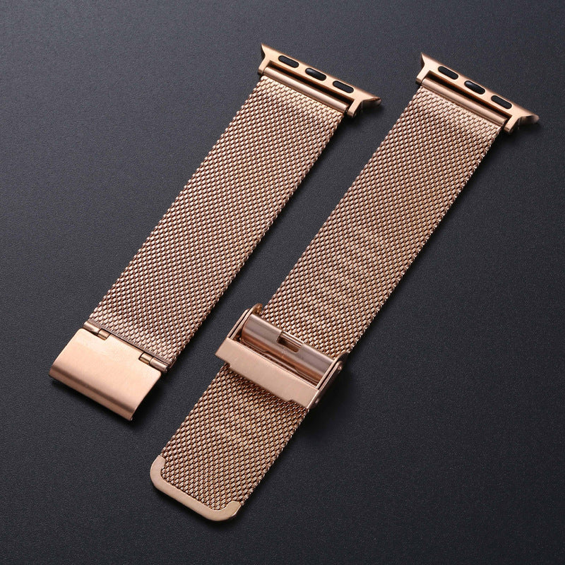 Suitable For Apple S7 Watch Apple Watch8 Strap S8 Milanese Buckle