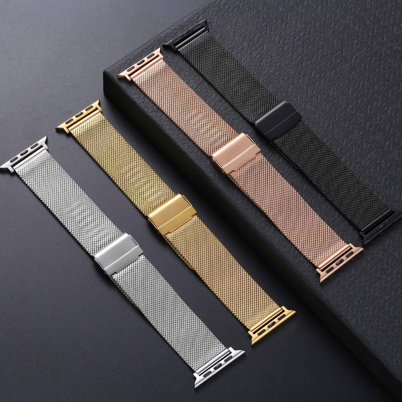 Suitable For Apple S7 Watch Apple Watch8 Strap S8 Milanese Buckle