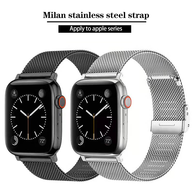 Suitable For Apple S7 Watch Apple Watch8 Strap S8 Milanese Buckle